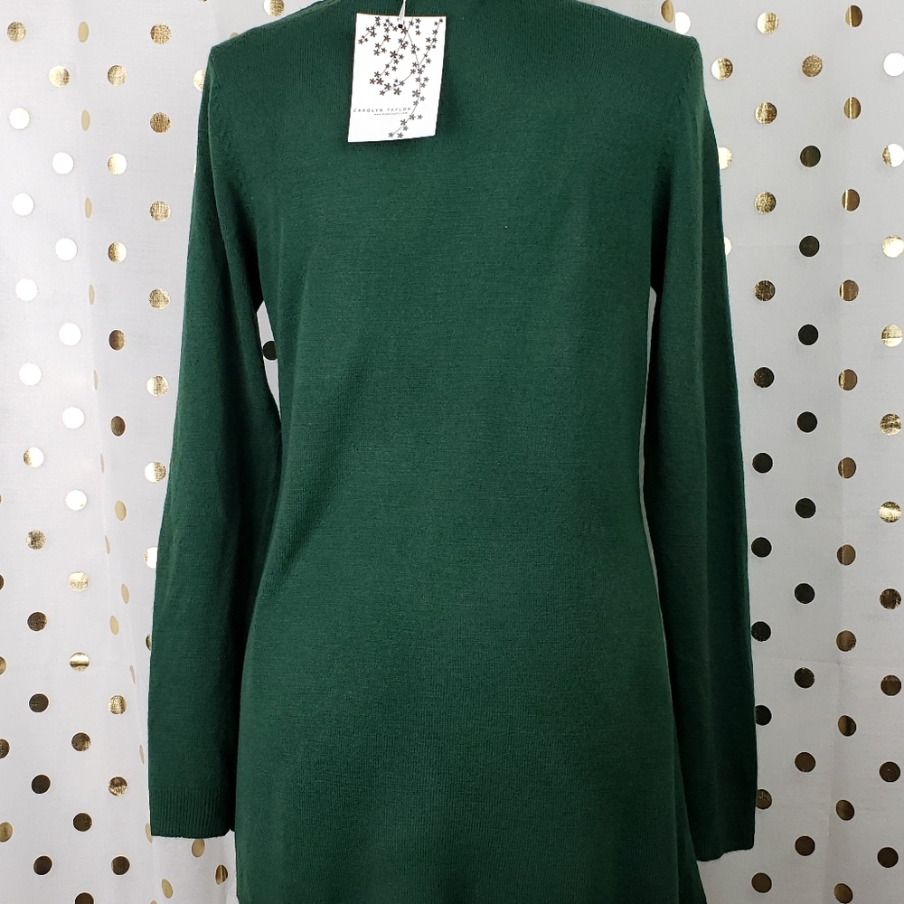 Carolyn Taylor Green Open Cardigan - Picture 7 of 9